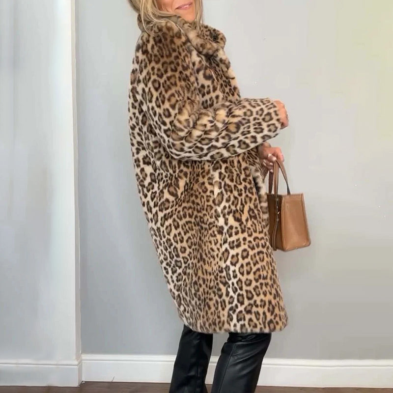 Valeria | Chaqueta con Estampado de Leopardo