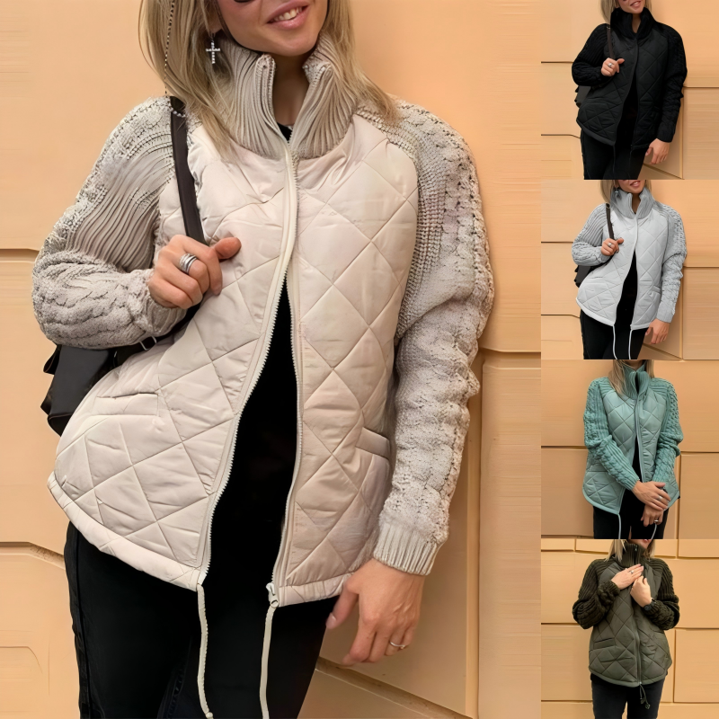 Martina | Chaqueta acolchada de punto