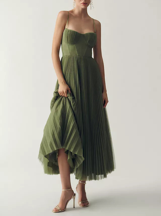 Vestido drapeado Lucía