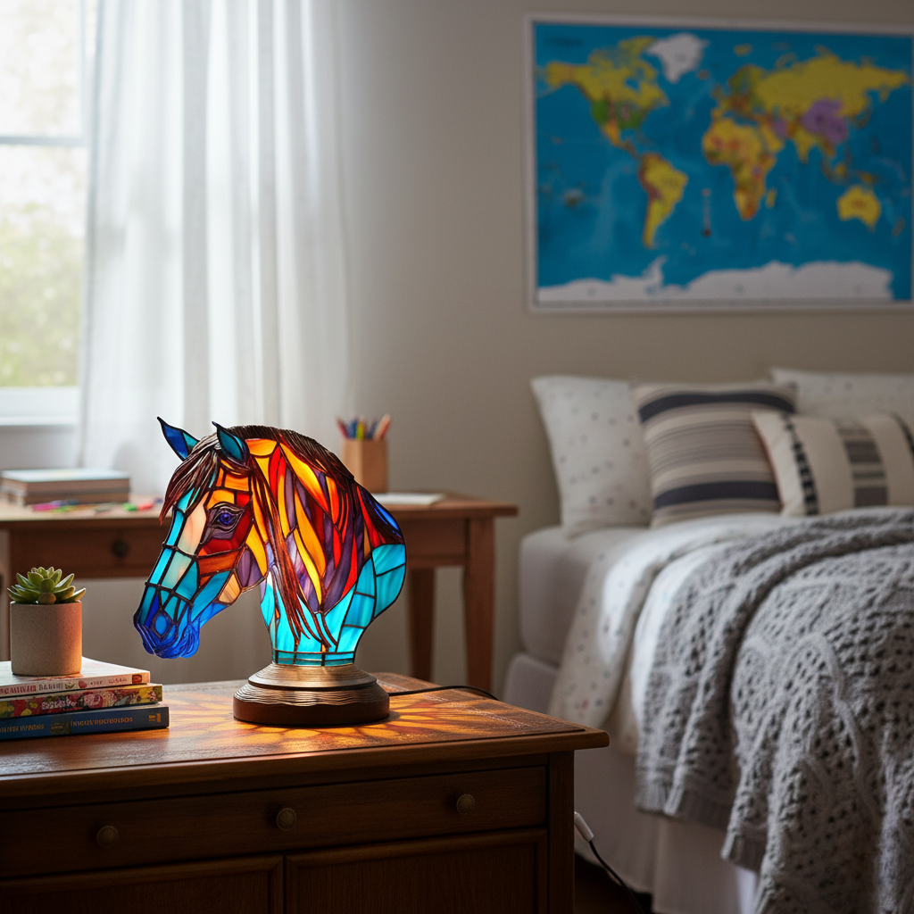 SPIRIT | LÁMPARA ENCANTADA CON FORMA DE CABALLO