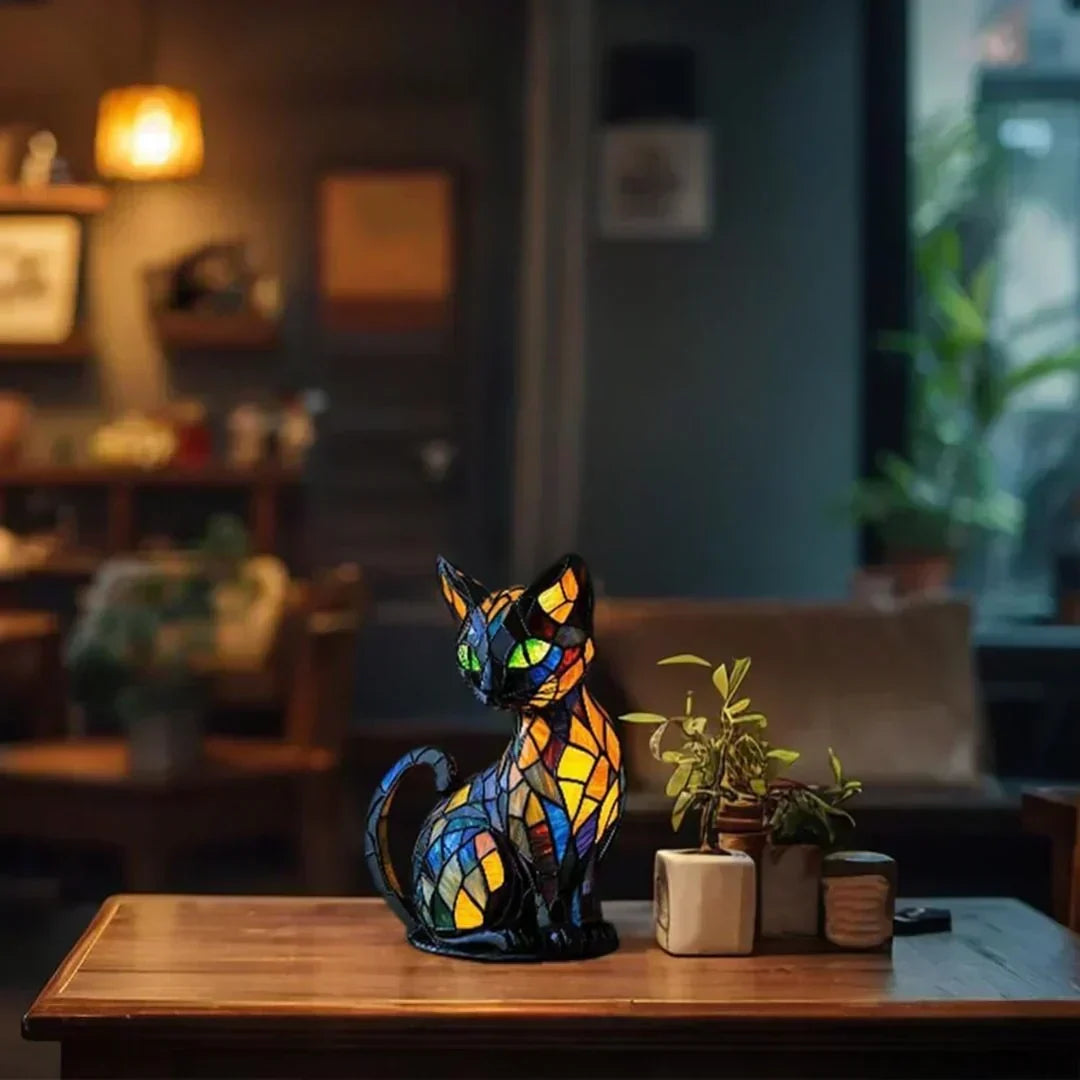WHISKAGLOW | LÁMPARA CON FORMA DE GATO