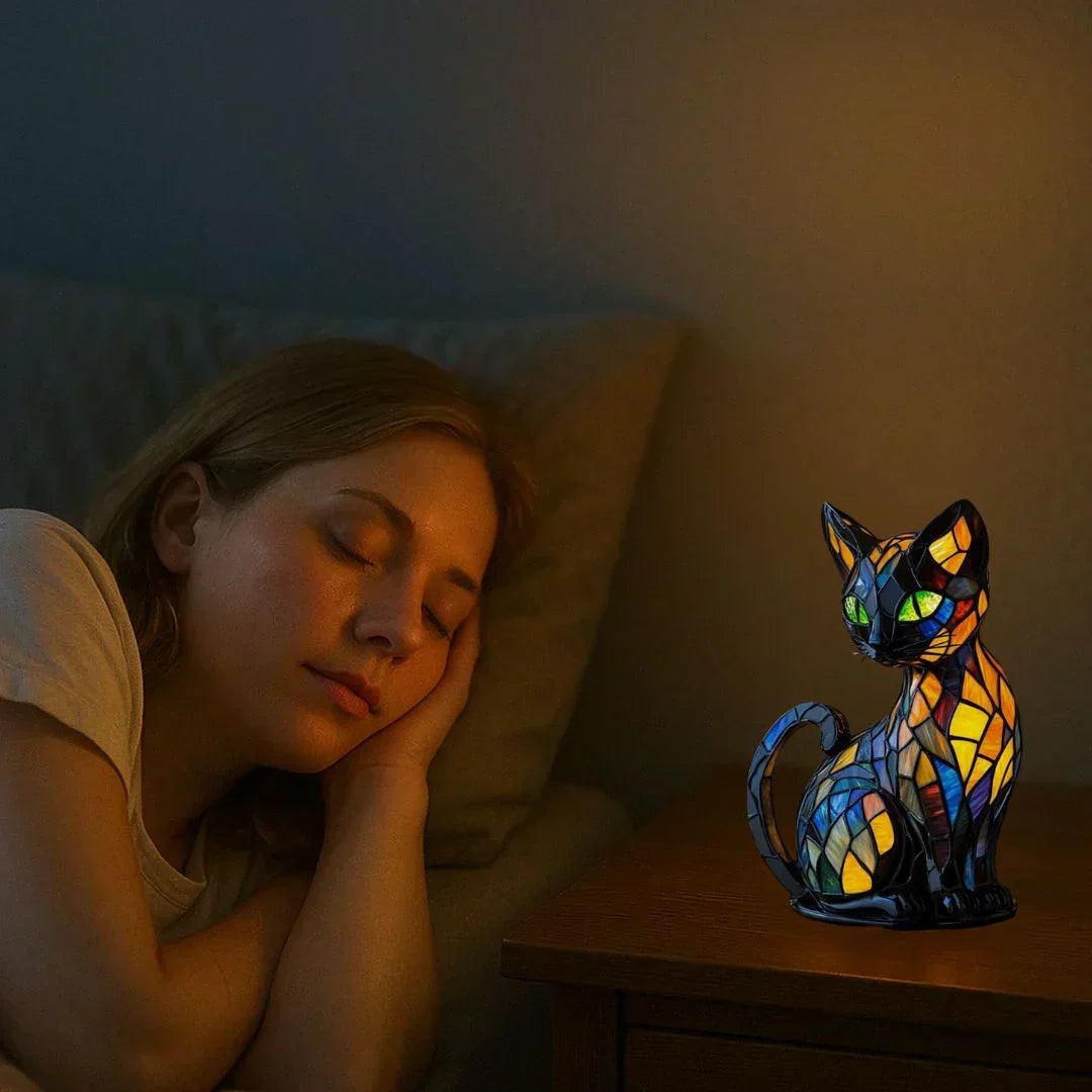 WHISKAGLOW | LÁMPARA CON FORMA DE GATO