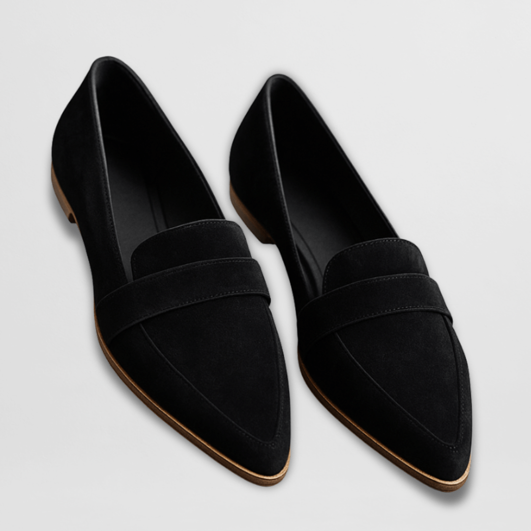 Elena | Mocasines de ante suave