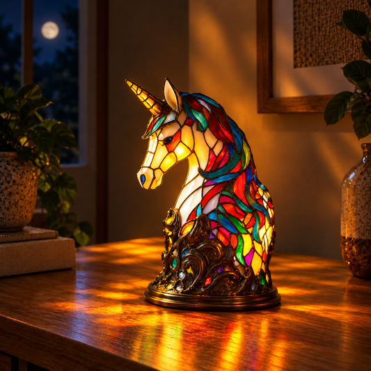 LUNA | LÁMPARA MÁGICA CON FORMA DE UNICORNIO