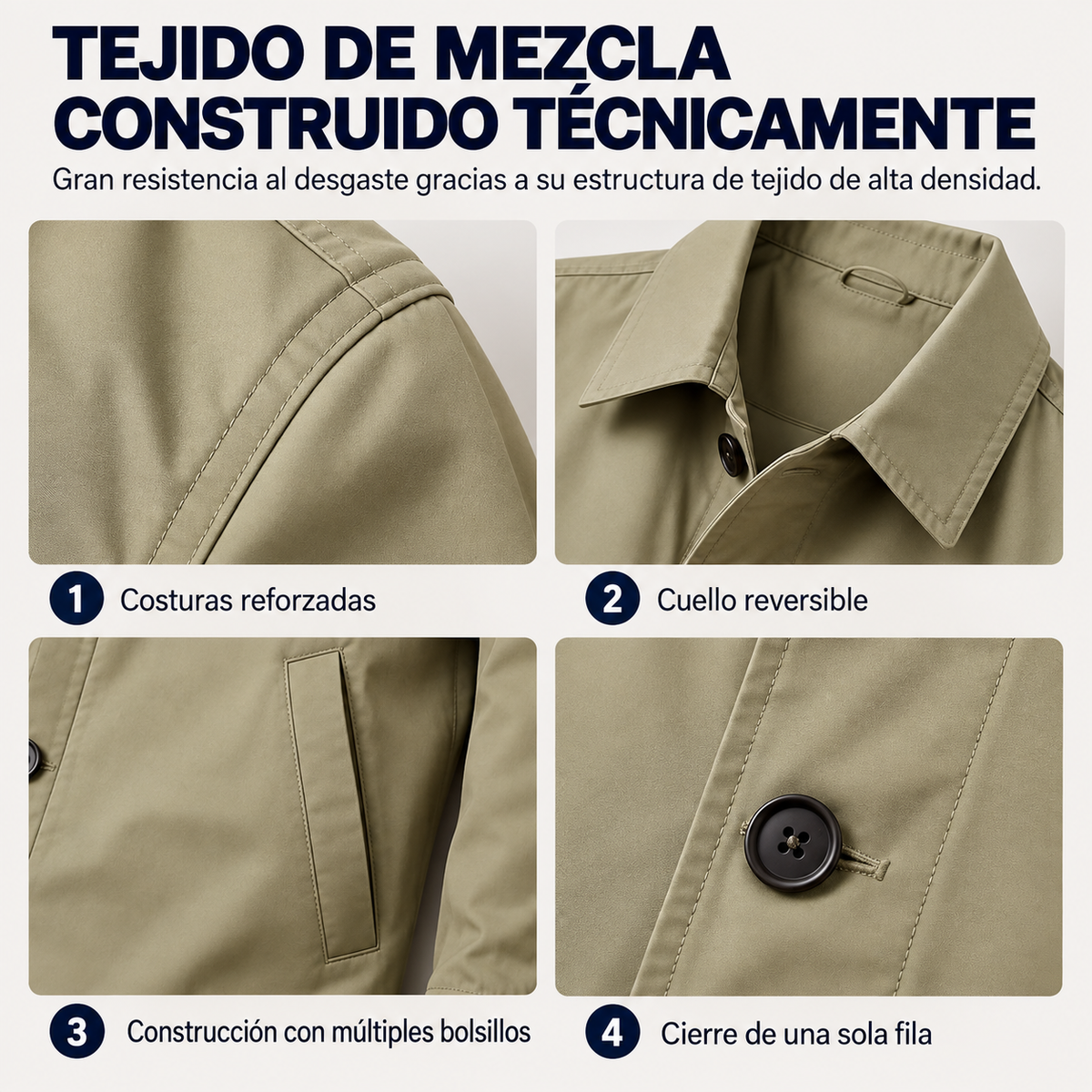 Marco | Chaqueta impermeable para hombre