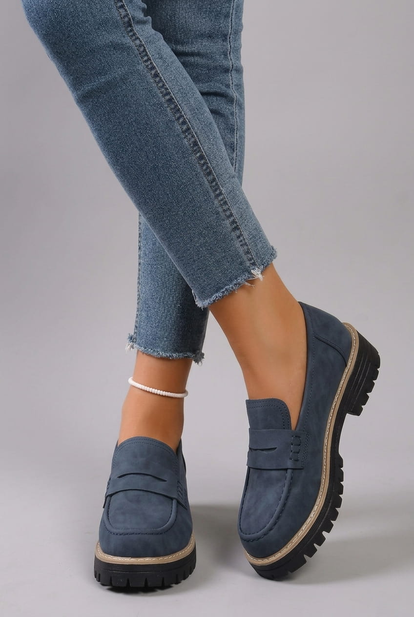 Elsa | Mocasines con plataforma