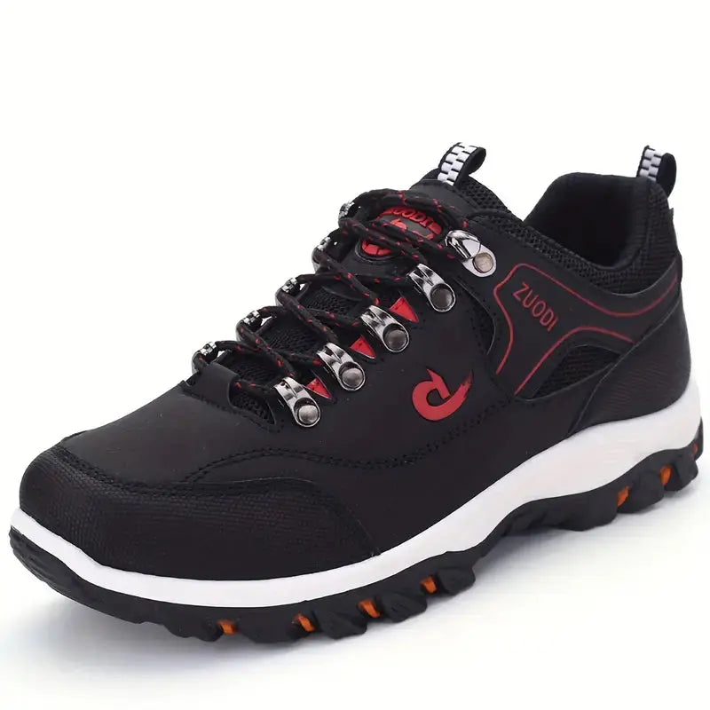 Sam | Zapatillas de senderismo bajas para hombre, impermeables y para pies anchos