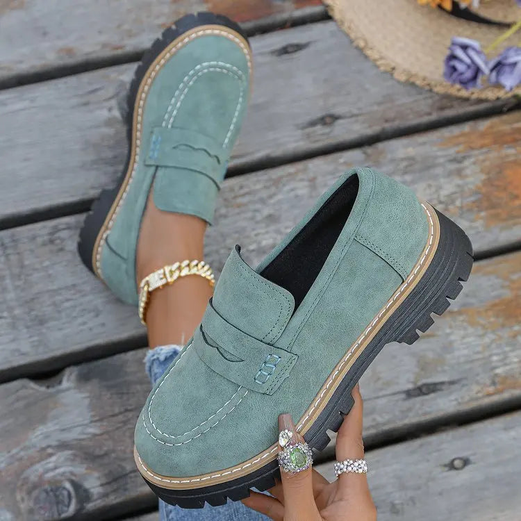 Elsa | Mocasines con plataforma