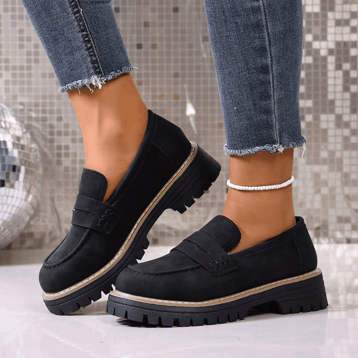 Elsa | Mocasines con plataforma