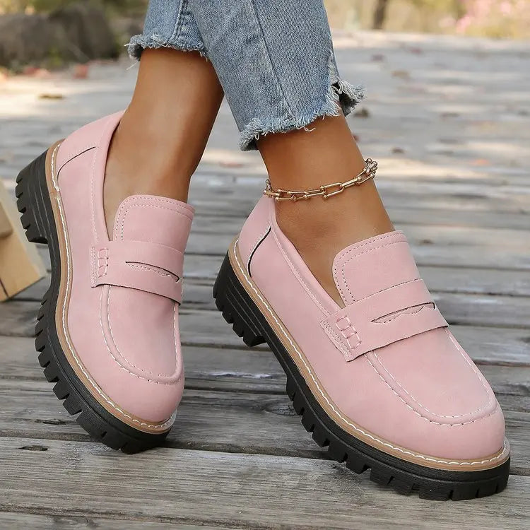 Elsa | Mocasines con plataforma