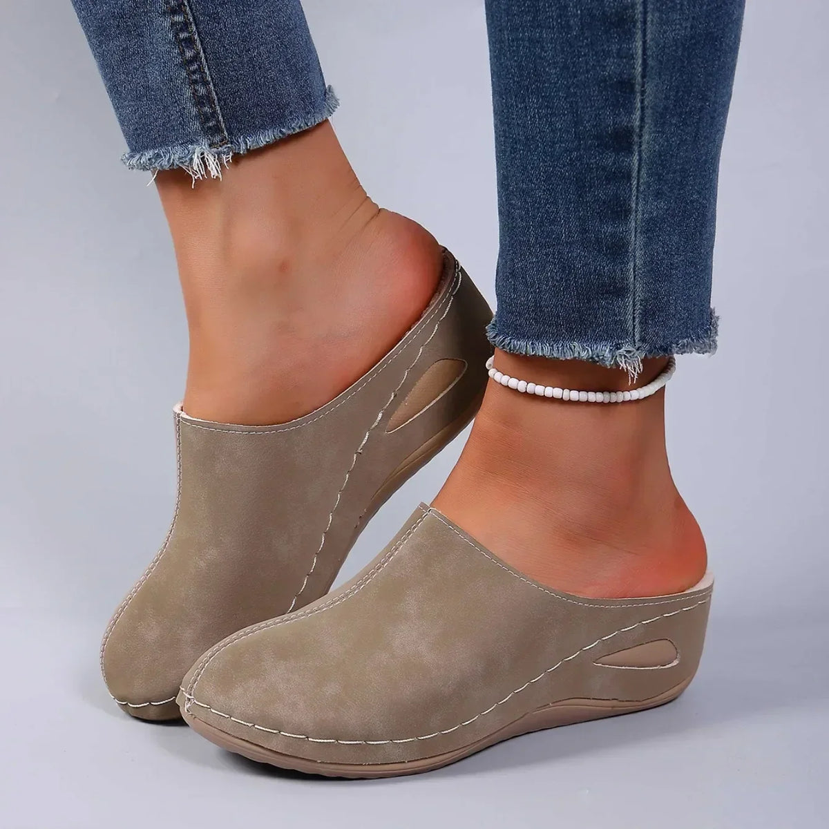 Élise | Zapatillas ortopédicas cálidas para diario
