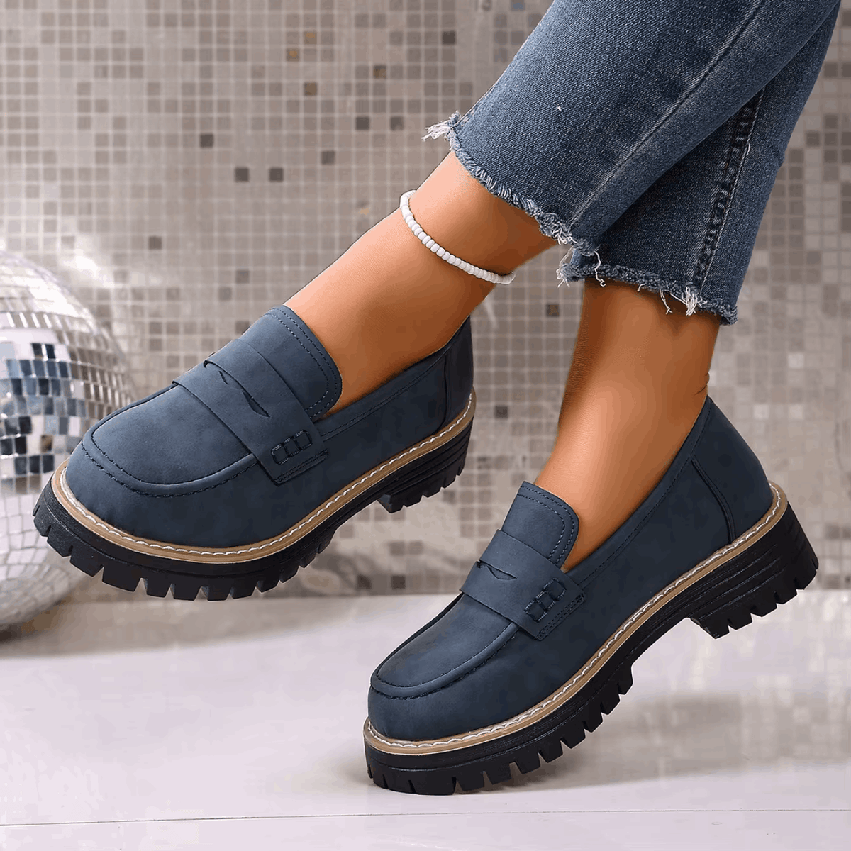 Elsa | Mocasines con plataforma