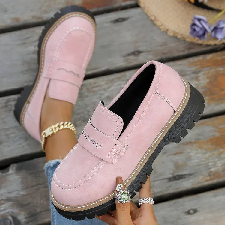 Elsa | Mocasines con plataforma