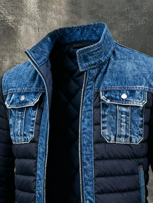 Varel | Chaqueta de denim acolchado