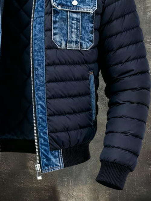 Varel | Chaqueta de denim acolchado
