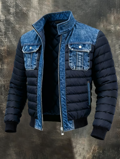 Varel | Chaqueta de denim acolchado