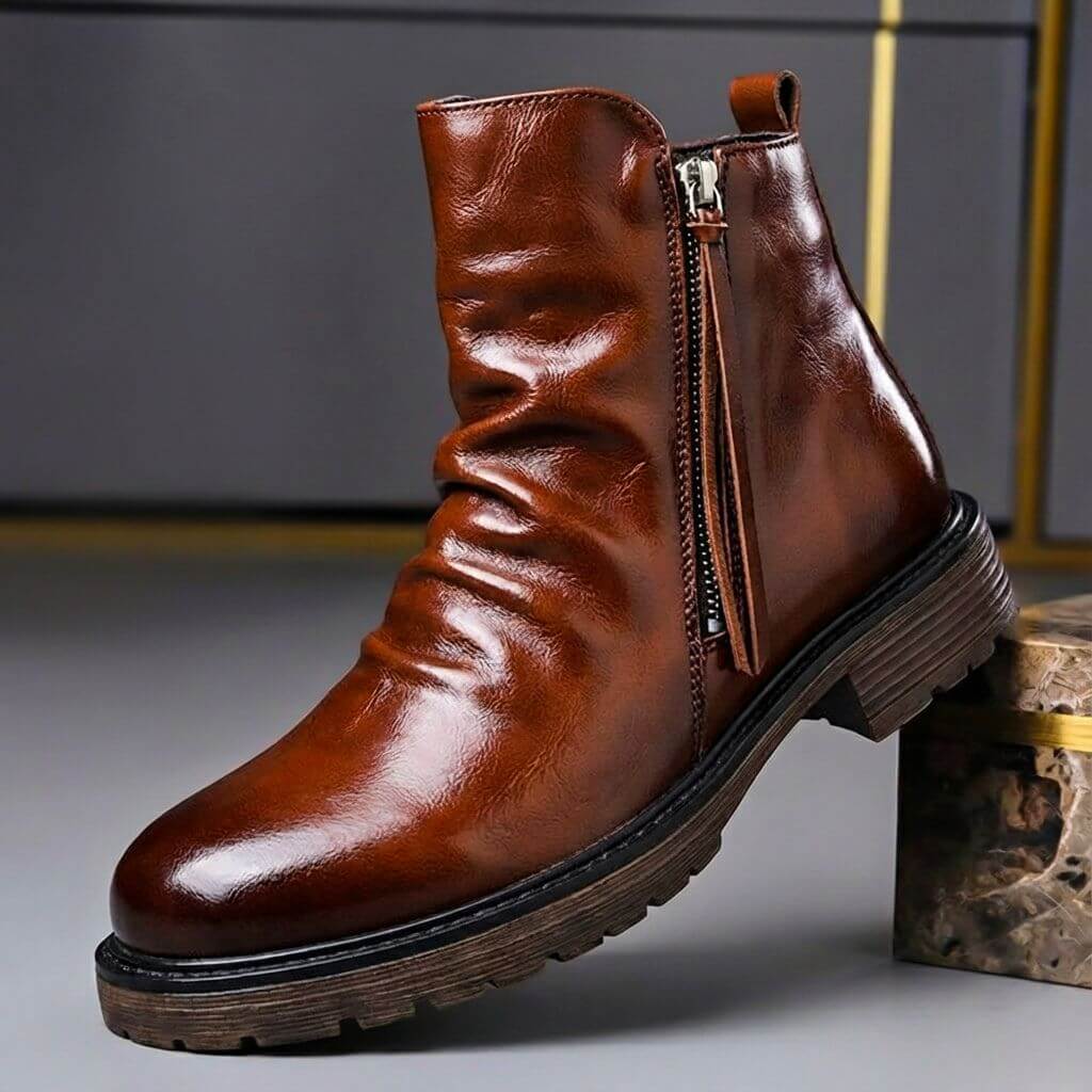 Walter | Botas de cuero italiano