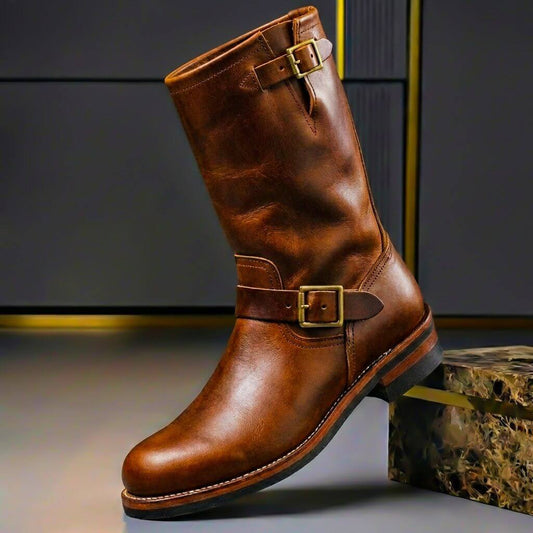Sullivan | Botas de cuero vintage