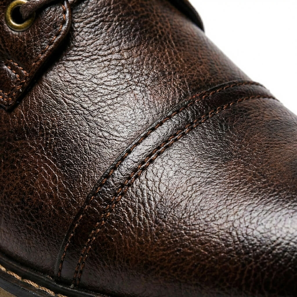 Jake | Botas de cuero bicolor