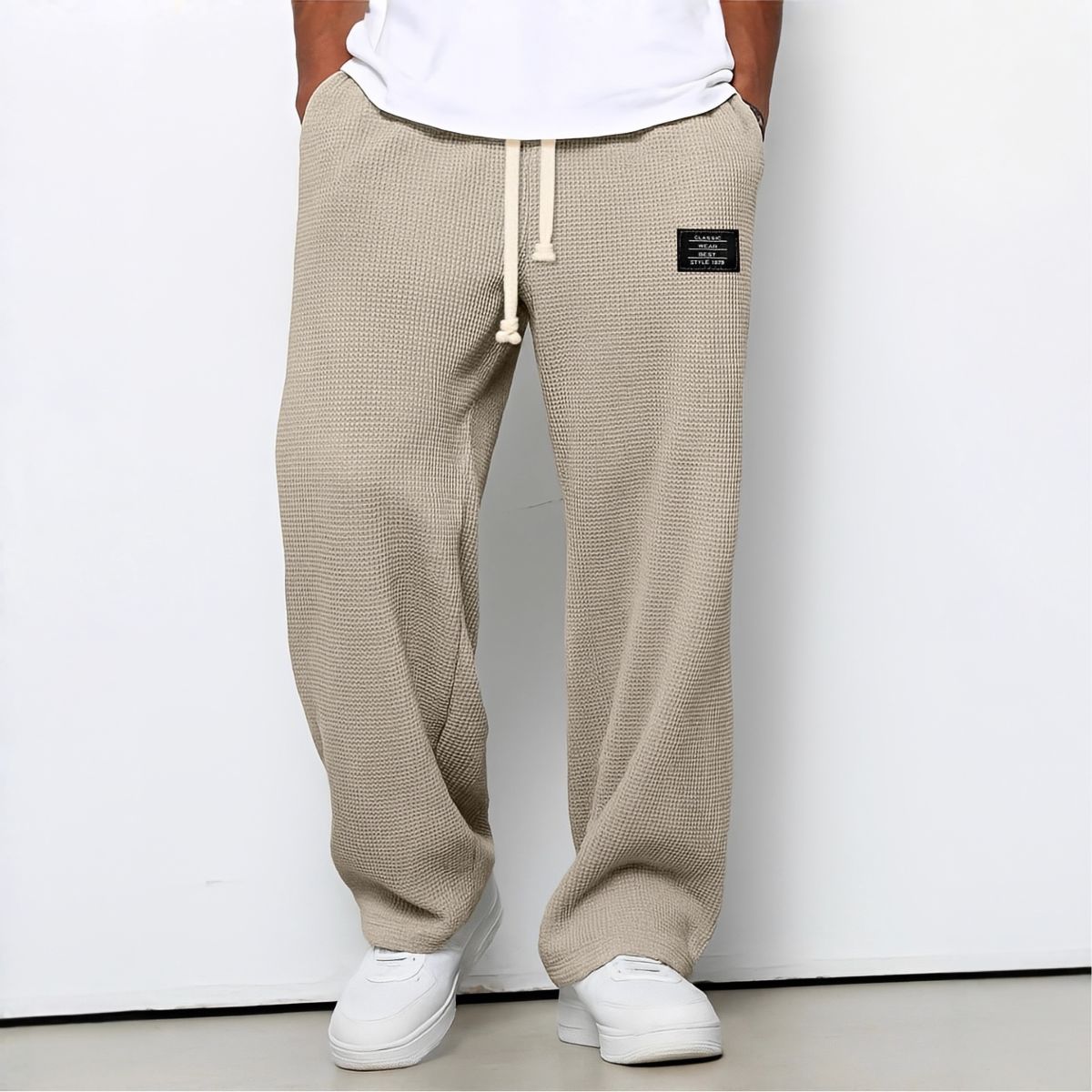 Marqués | Pantalones cómodos para hombre, de corte amplio y con cintura ajustable