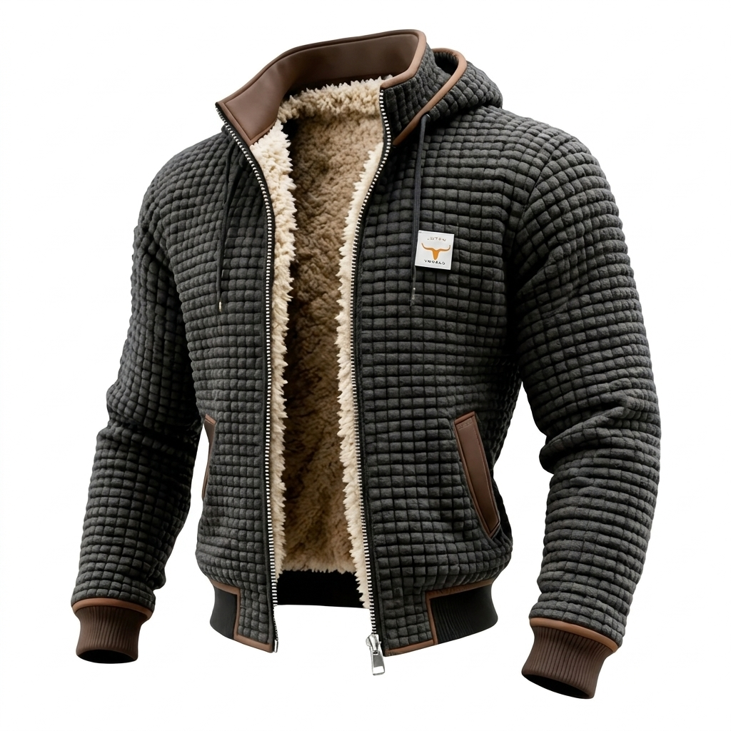 Maxime | Chaqueta retro con capucha y cremallera