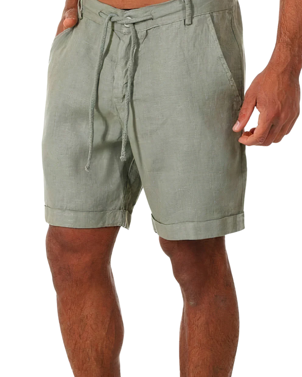 Pantalón Corto de Lino Aurelien