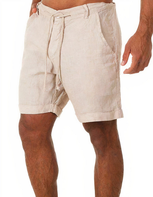 Pantalón Corto de Lino Aurelien