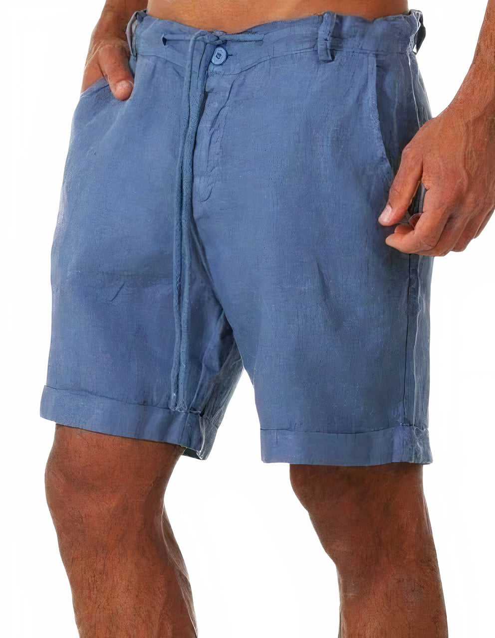 Pantalón Corto de Lino Aurelien