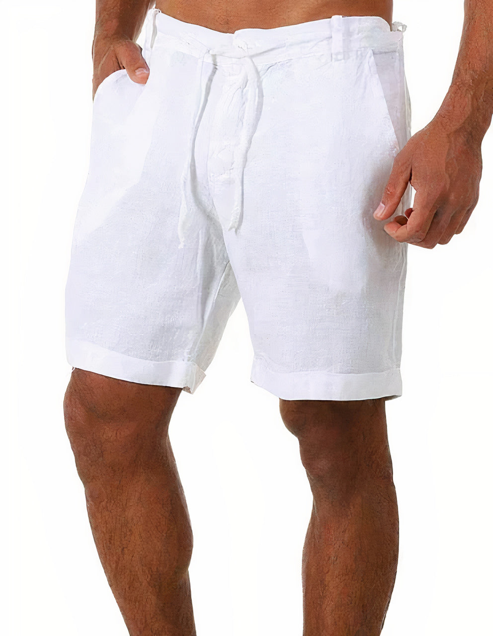 Pantalón Corto de Lino Aurelien