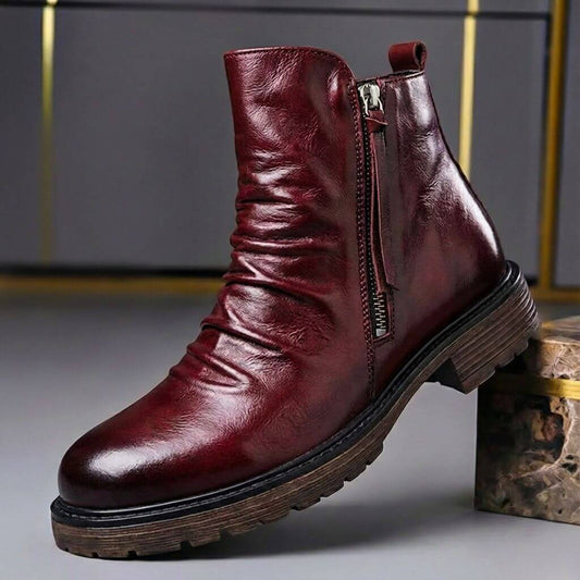 Walter | Botas de cuero italiano