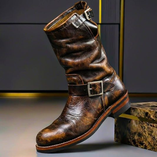 Sullivan | Botas de cuero vintage