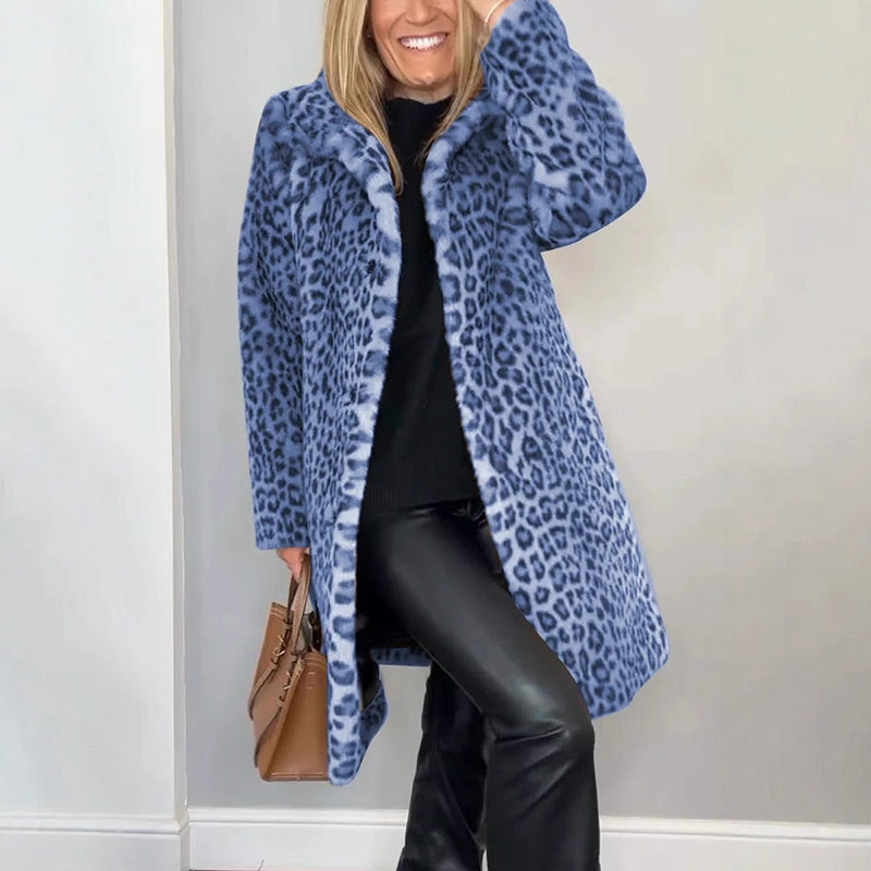 Valeria | Chaqueta con Estampado de Leopardo