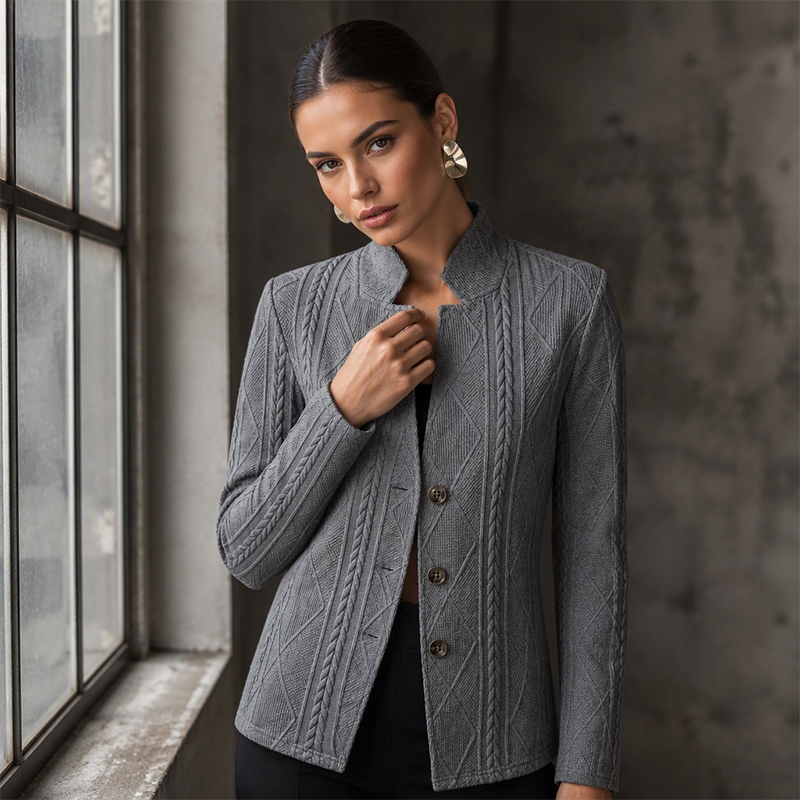 Juliete | Blazer de punto texturizado