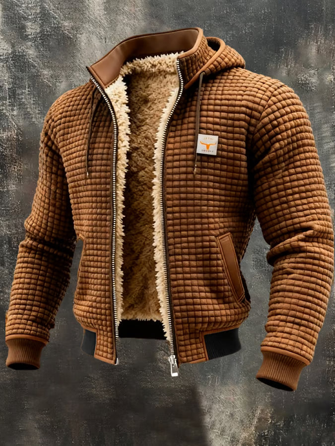 Maxime | Chaqueta retro con capucha y cremallera