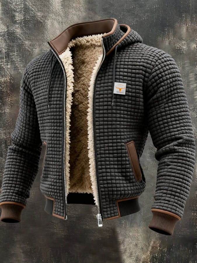 Maxime | Chaqueta retro con capucha y cremallera