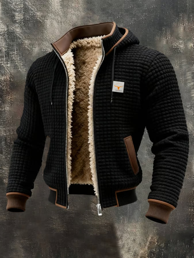 Maxime | Chaqueta retro con capucha y cremallera