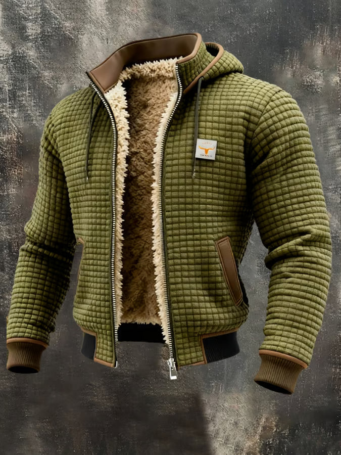 Maxime | Chaqueta retro con capucha y cremallera