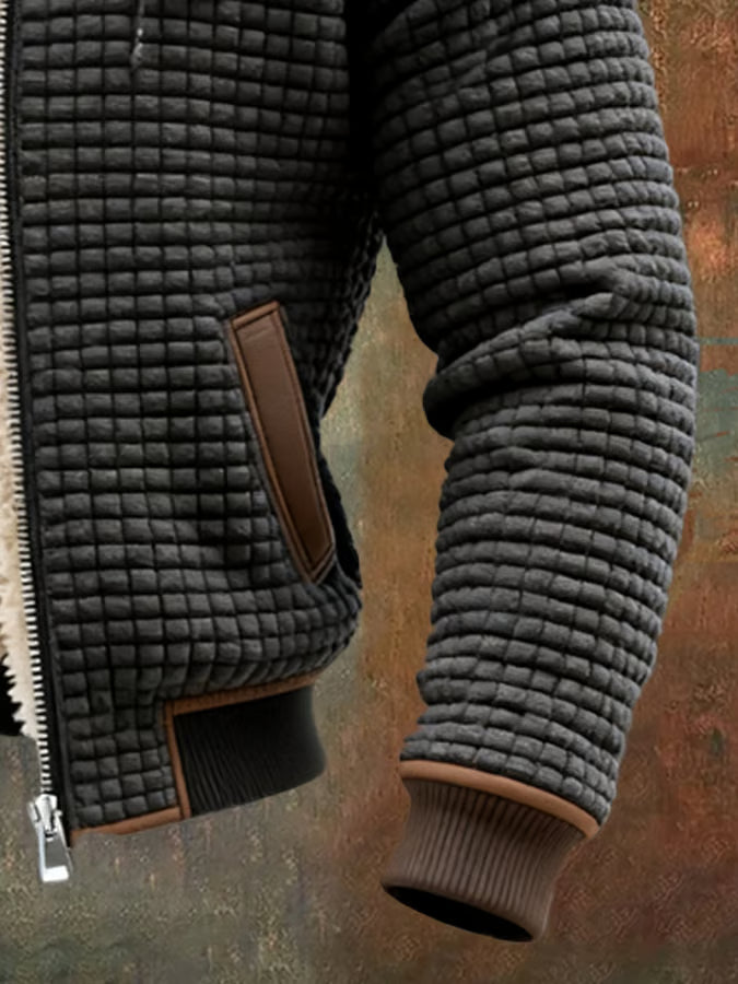 Maxime | Chaqueta retro con capucha y cremallera